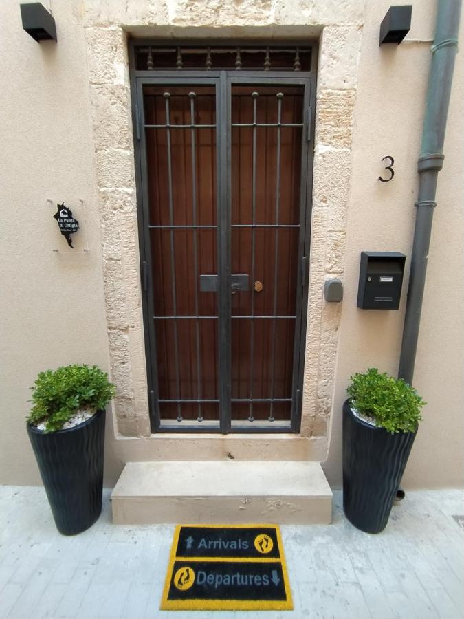 La Punta Di Ortigia Holiday Home Syrakus Exterior foto